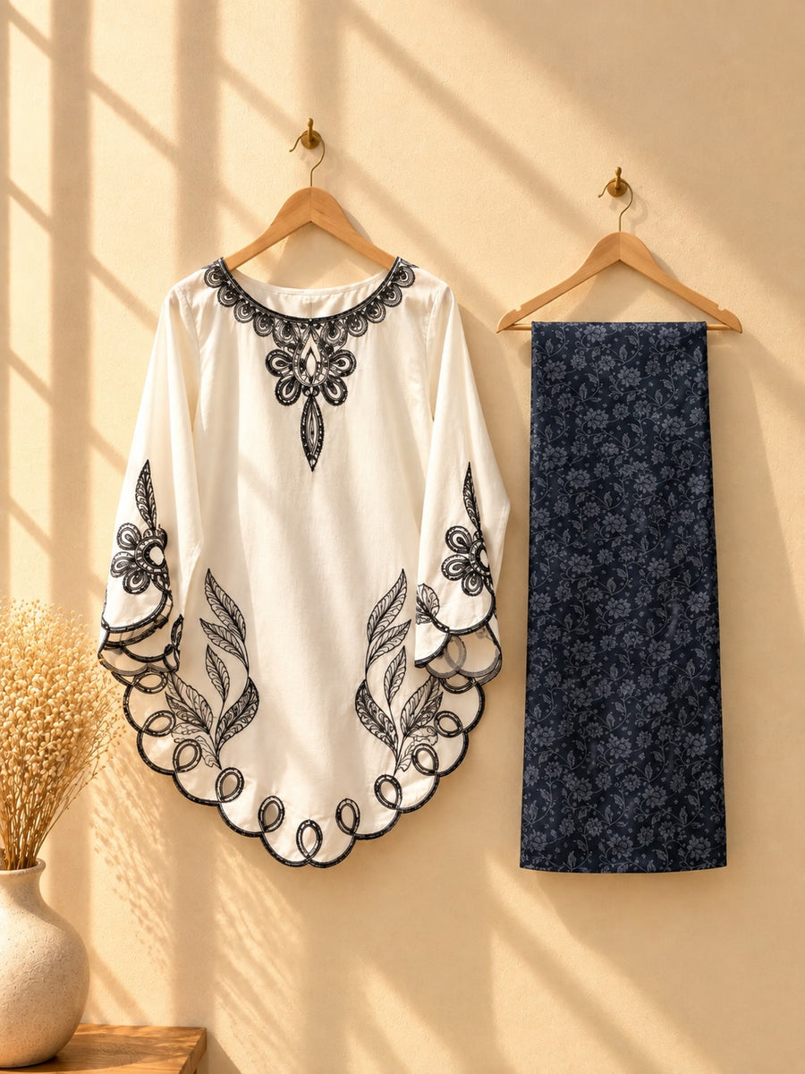 Ayleen 2 Piece – white 2-piece outfit