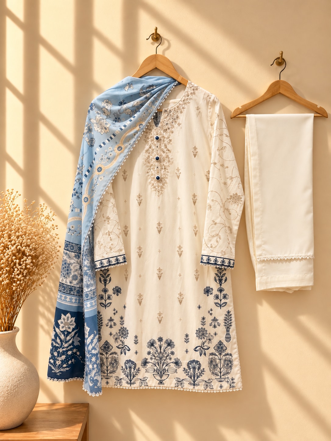 Lumeza 3 Piece – white 3-piece outfit