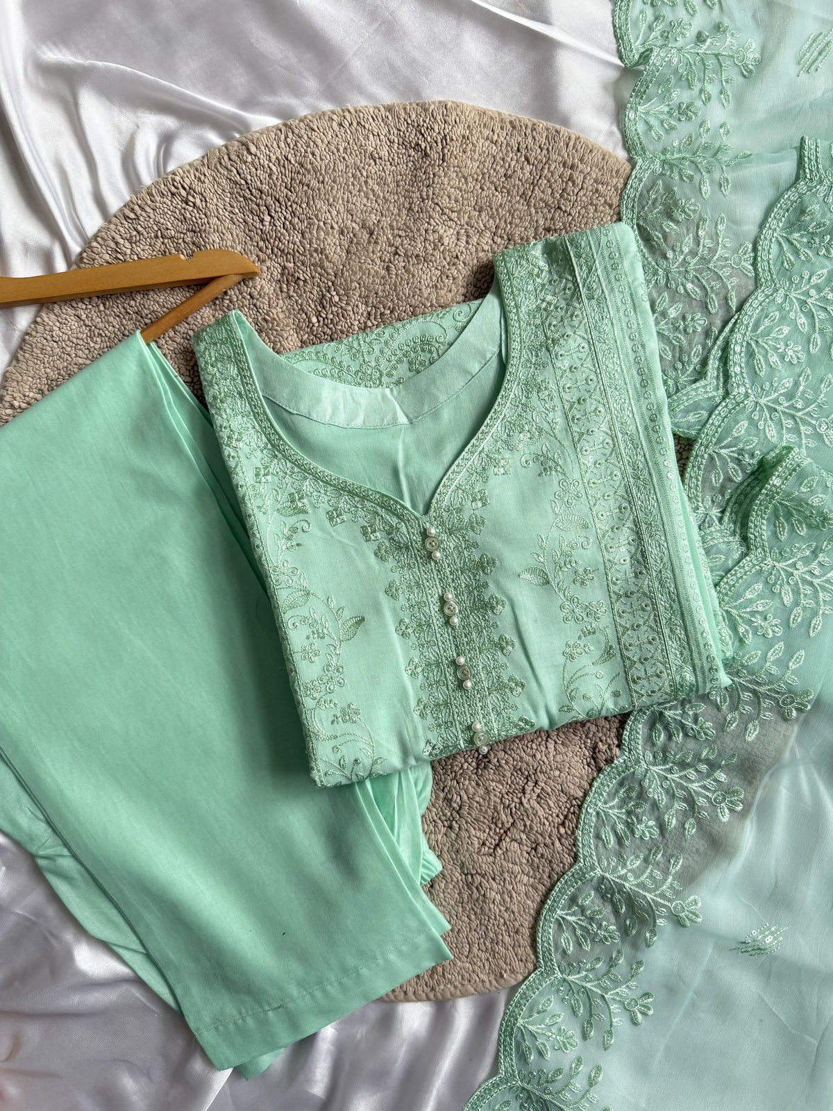 Luxe 3 Piece – mint 3-piece outfit