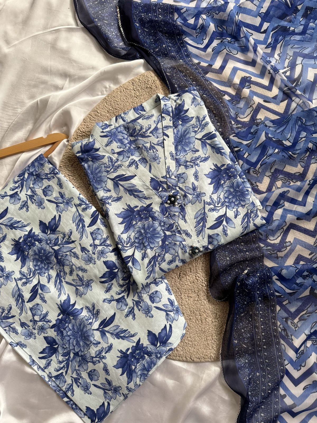 Ziva 3 Piece – blue 3-piece outfit